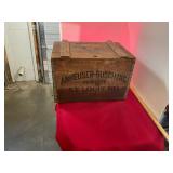 Anheuser-Busch Wooden Box