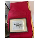 Large Mouth Bass Print