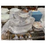 Lot of Silver Plate Serving Bowls and Plates