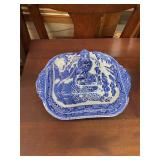Blue Willow Antique Dish