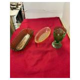 Colored Glass Lot