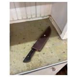 Damascus Steel Hunting Knife