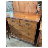 Antique 2 over 3 Chest