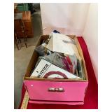 Assorted Crafting and Cross Stitch Supplies