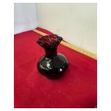 Amethyst Art Glass Vase