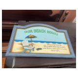 Beach House Sign