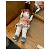 Antique Composition Flapper Doll