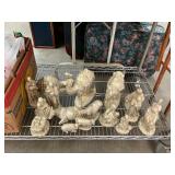 Vintage Holland Mold Ceramic Nativity Scene