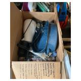 Enamel Roaster, Electric Typewriter Housewares Lot