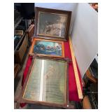 3 Piece Vintage Art Lot