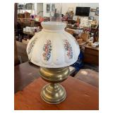 Antique Brass Electrified Lamp