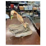 Bird Nautical Driftwood Art