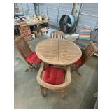 Teak Table and 4 Chairs