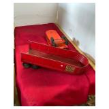 Vintage Pressed Steel Toy Trailers