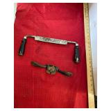 Antique Spindle Shaver and Drawer Knife