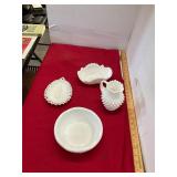 Milk Glass Lot