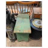Green Primitve Bench