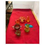 Carnival and Art Glass Lot