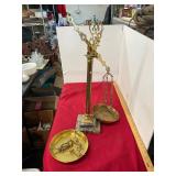 Brass Scales of Justice