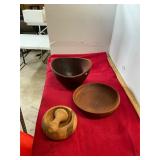 Wooden Bowl Lot