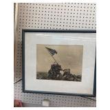 Iwo Jima Picture Signed Photographer Joe Rosenthal