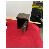 Antique Cast Iron Safe Bank