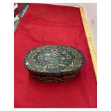 Country Painted Wooden Box