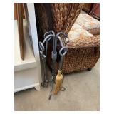 Iron Fireplace Set