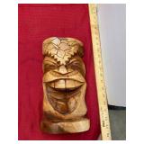 Signed Carved Tiki God