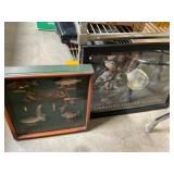 Nautical Shadow Box and Oyster Festival Print