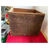 Seabury Johnson Chemists NY London Antique Crate