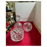 3 Piece Crystal Lot