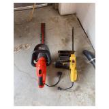 Electric Chainsaw and Hedge Trimmers