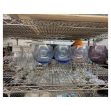 Marquis by Waterford Colored Stemware Lot