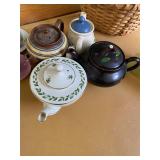Lot of Four Teapots