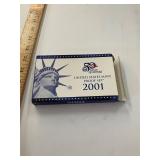 2001 State Quarters and Proof Set
