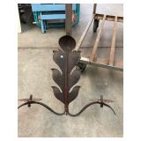 Cast Iron Candle Holder Sconce