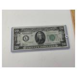 1934 A $20 Bill