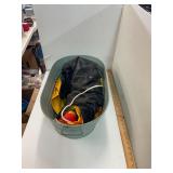 Metal Bin and Inflatable Tube