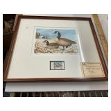 Andrew Kurzmann 1979 Michigan Stamp Wildlife Print