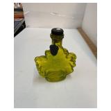Vintage Green Maple Leaf Maple Syrup Bottle