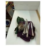 Silver Plate Lot and Bags