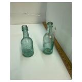 Two Trenton New Jersey Antique Blob Top Bottles