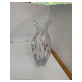 Large Lead Crystal Slovenia Vase