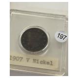 1907 V Nickel