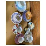 Lot of Teacups and Saucers