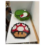Yoshi Pillow and Mario Lot