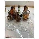 Lot of 7 Vintage Liquor Bottles