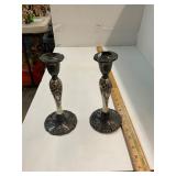 Godinger Silverplate Candleholders