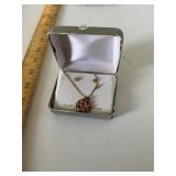 .925 Necklace and Stud Earrings